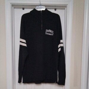 Bruzer DePaul University Quarter Zip Sweater 2XL